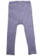 Organic wool and silk children's leggings - Navy blue striped
