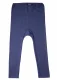 Organic wool and silk children's leggings - Navy Blue