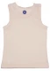 Children's vest in wool, organic cotton and silk - Natural white
