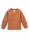 Children's Home Basic T-shirt in pure organic cotton - Terracotta