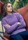 Women's Liberty wool and cashmere jumper - Orchid