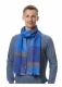 Karo Galano unisex alpaca scarf - Navy Blue