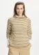 Women's 3/4 sleeve sweater in pure merino wool - Bronze
