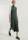 Michela ladies' dress in regenerated cashmere - Green