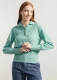 Sara Women's Regenerated Wool Sweater - Mint green