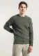 Alfredo Unisex Regenerated Cashmere Sweater - Green
