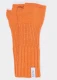 Tamara Fingerless Gloves in Regenerated Cashmere - Orange