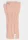 Tamara Fingerless Gloves in Regenerated Cashmere - Pink