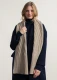 Simone scarf in regenerated wool - Sand
