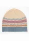 Cappello Scozzese Alpine da donna in pura lana merino - Nougat