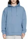 Unisex extra heavy dropped shoulder pullover hoodie - Azzurro polvere