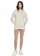 Unisex extra heavy dropped shoulder pullover hoodie - Sand