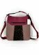 Fairtrade recycled leather Maggie bag - Pattern 2