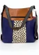 Fairtrade recycled leather Maggie bag - Pattern 3
