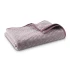 Bath towel in organic cotton - Plum stripes