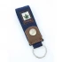 Hemp key holder - Navy Blue