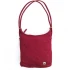Hemp shoulderbag backpack - Burgundy/Bordeaux