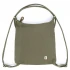 Hemp shoulderbag backpack - Khaki