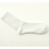Short socks in organic cotton terry - Natural white