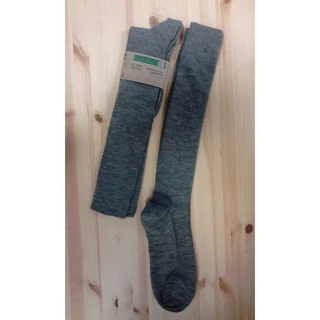 Knee high thin socks in wool and organic cotton_41105