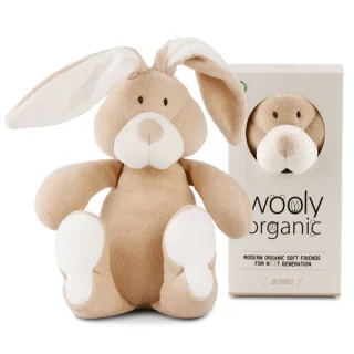 Bunny soft toy in organic cotton_44867