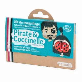 Kit make up bio 3 colori Pirata e Coccinella_45558