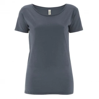 T-shirt donna basica in puro cotone biologico_60752