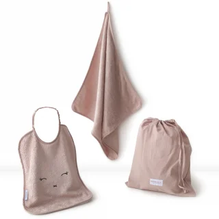 Preschool set: towel+bag & BIB XL in organic bamboo_78820