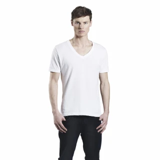 T-shirt V-neck man in organic cotton_46535