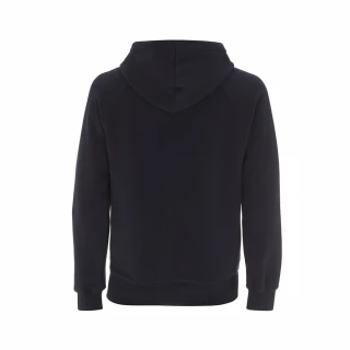 Pullover raglan hoody with zip unisex in organic cotton_46982