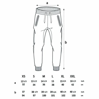 Unisex sweat pants in organic cotton_47708