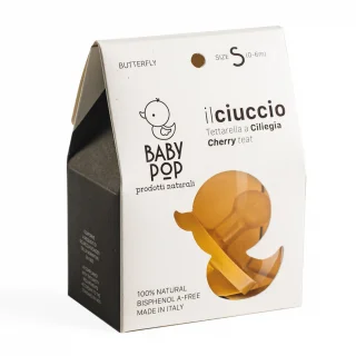 Ciuccio Baby Pop in 100% caucciù naturale - Ciliegia_48826