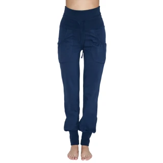 Pantalone Yoga con tasche in cotone biologico_54069