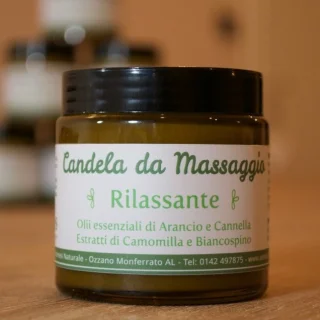 Relaxing massage candle: bitter body butter and cinnamon_59050