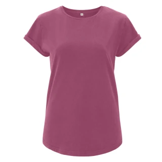 Women's roll-up sleeves in organic cotton_60720