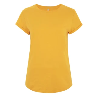 Women's roll-up sleeves in organic cotton_60722