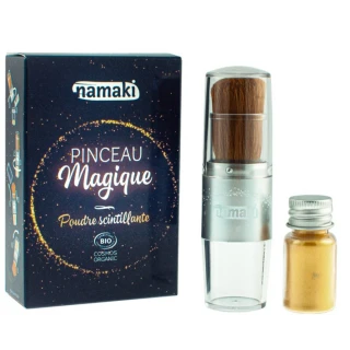 Magic Brush and organic glittering powder Gold_60865