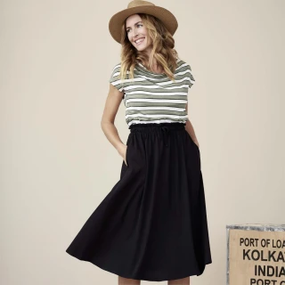 Women's skirt Issy in organic cotton and bamboo_61567