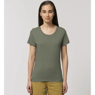 T-shirt woman Expresser Melange in organic cotton_61910