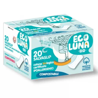 Ecoluna ™ sanitary panty liner compostable - 20 pcs_62076