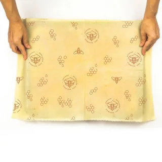 Apepack Duo PRO 1 pc 62x40 cm - organic cotton  and beeswax food film_62790