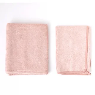 Hand + guest towel set in organic Bamboo_64234