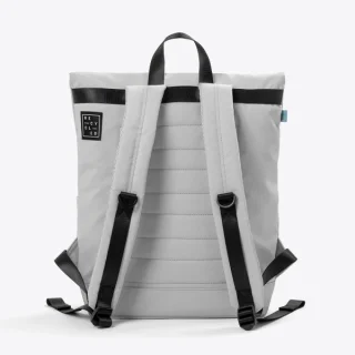 Backpack Leonardo in recycled nylon with waterproof coating_64434