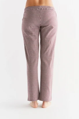 Women pajama trousers in organic cotton_92723