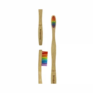 Rainbow toothbrush in Bamboo Zero Waste_67137