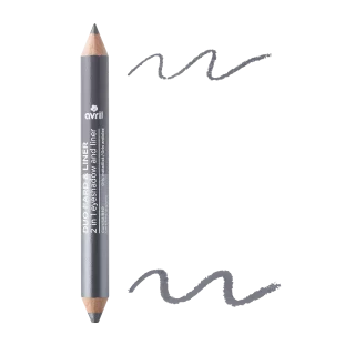 Duo eyeshadow and pencil Slate Gray / Organic Metal Gray_69176