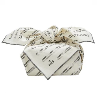 Furoshiki 65cm, Japanese towel to wrap carry in organic cotton_69187