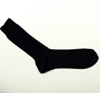 Grey/Black short socks in organic cotton_43197