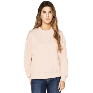Boxy woman sweatshirt in organic cotton_70438