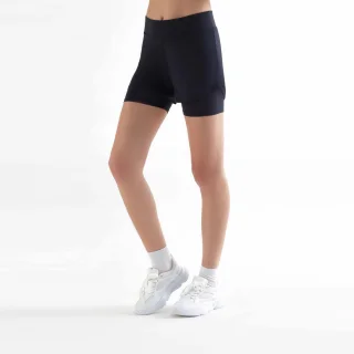 Training shorts for women in recycled PET_72010